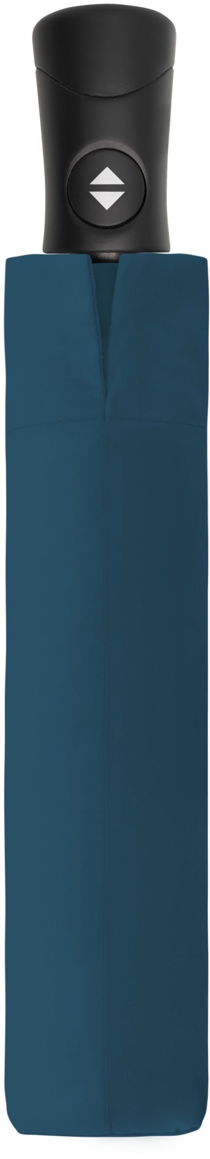 doppler® Taschenregenschirm Fiber Magic Superstrong, crystal uni blue