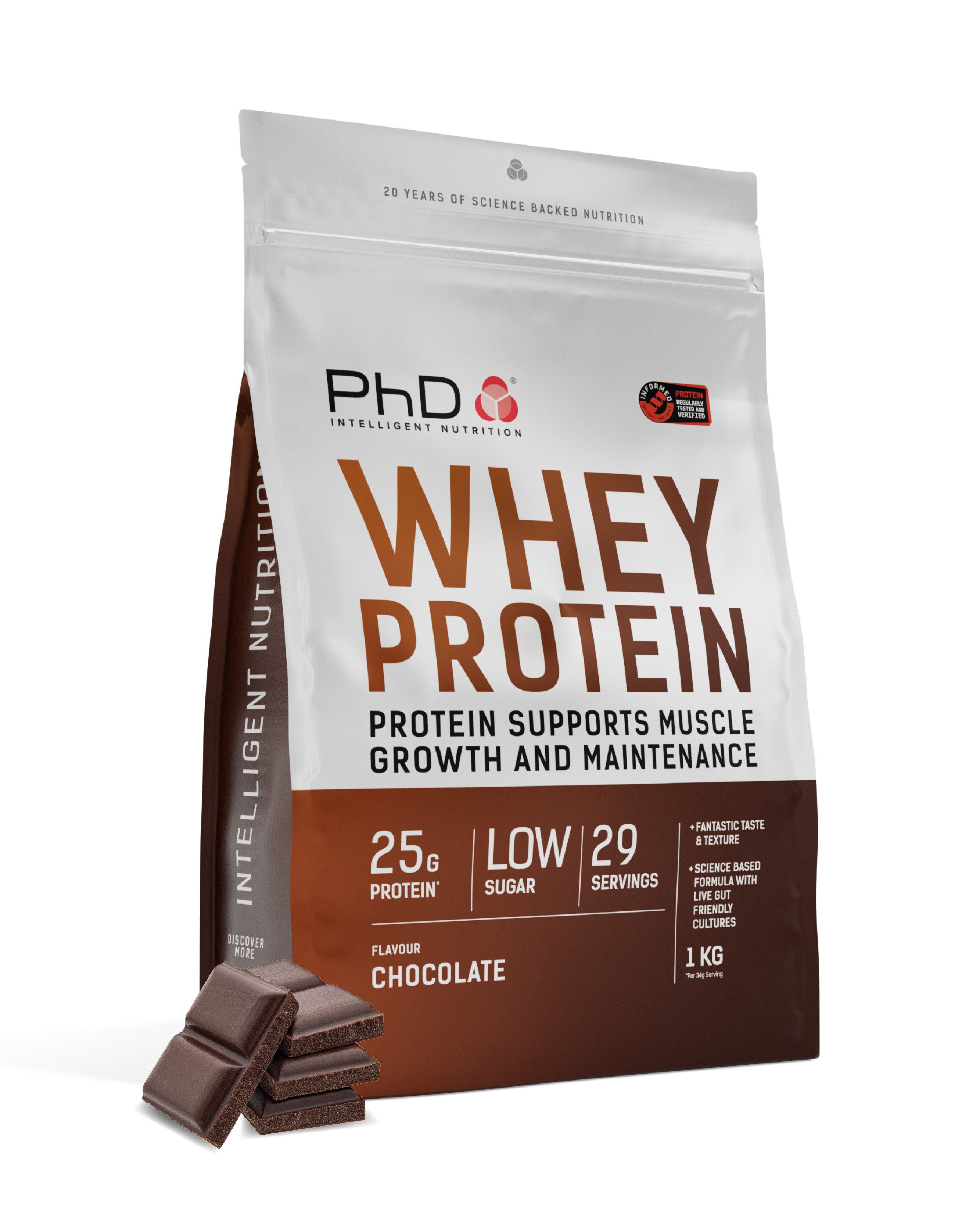 Science in Sport PhD Nutrition Whey Pulver