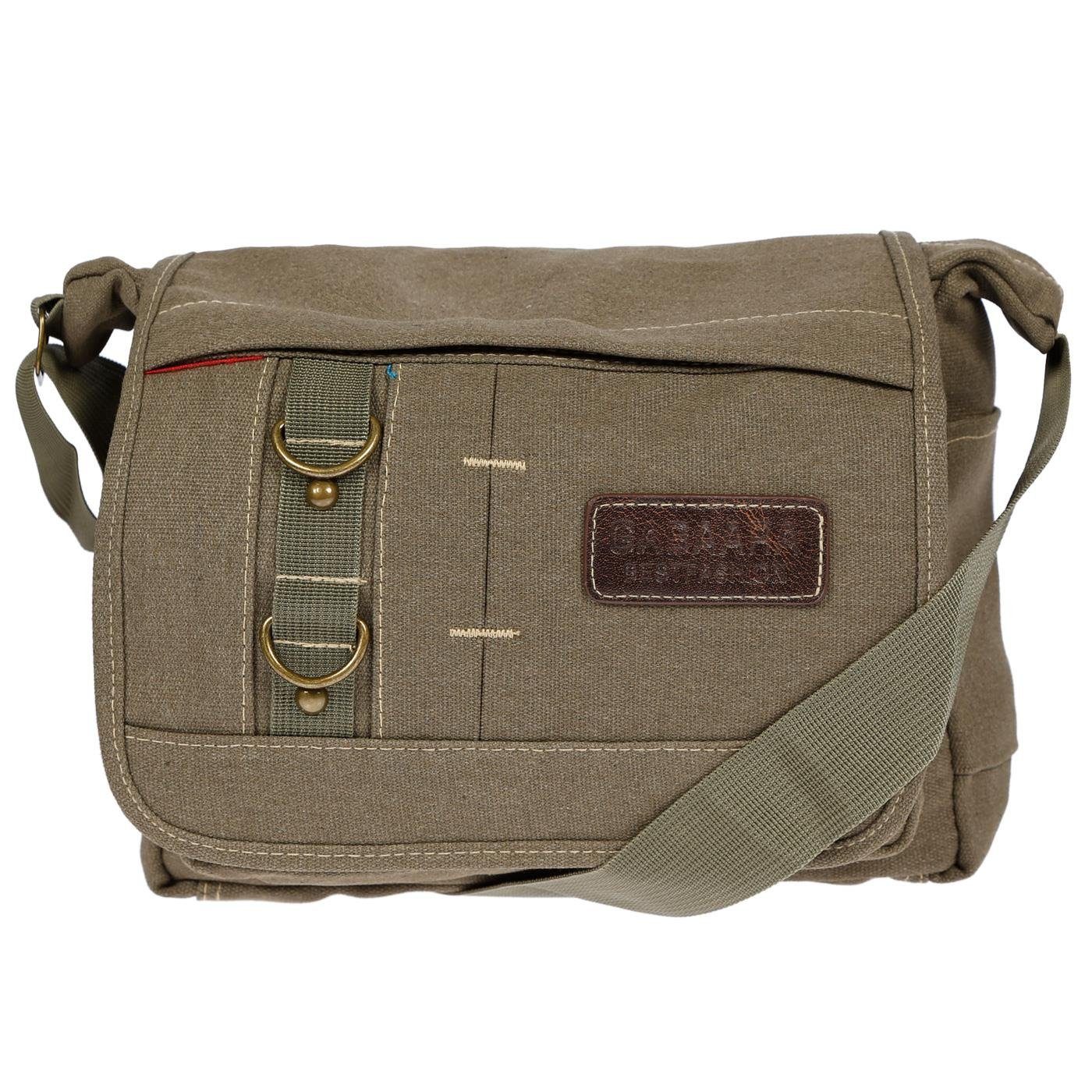 Christian Wippermann Umhängetasche Damen Tasche Schultertasche Umhängetasche aus Canvas, inversch. Farben