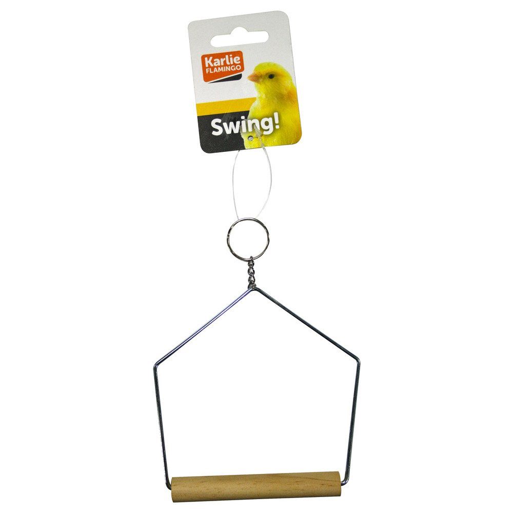 Vogelspielplatz Schaukel mit Holzsitzstange