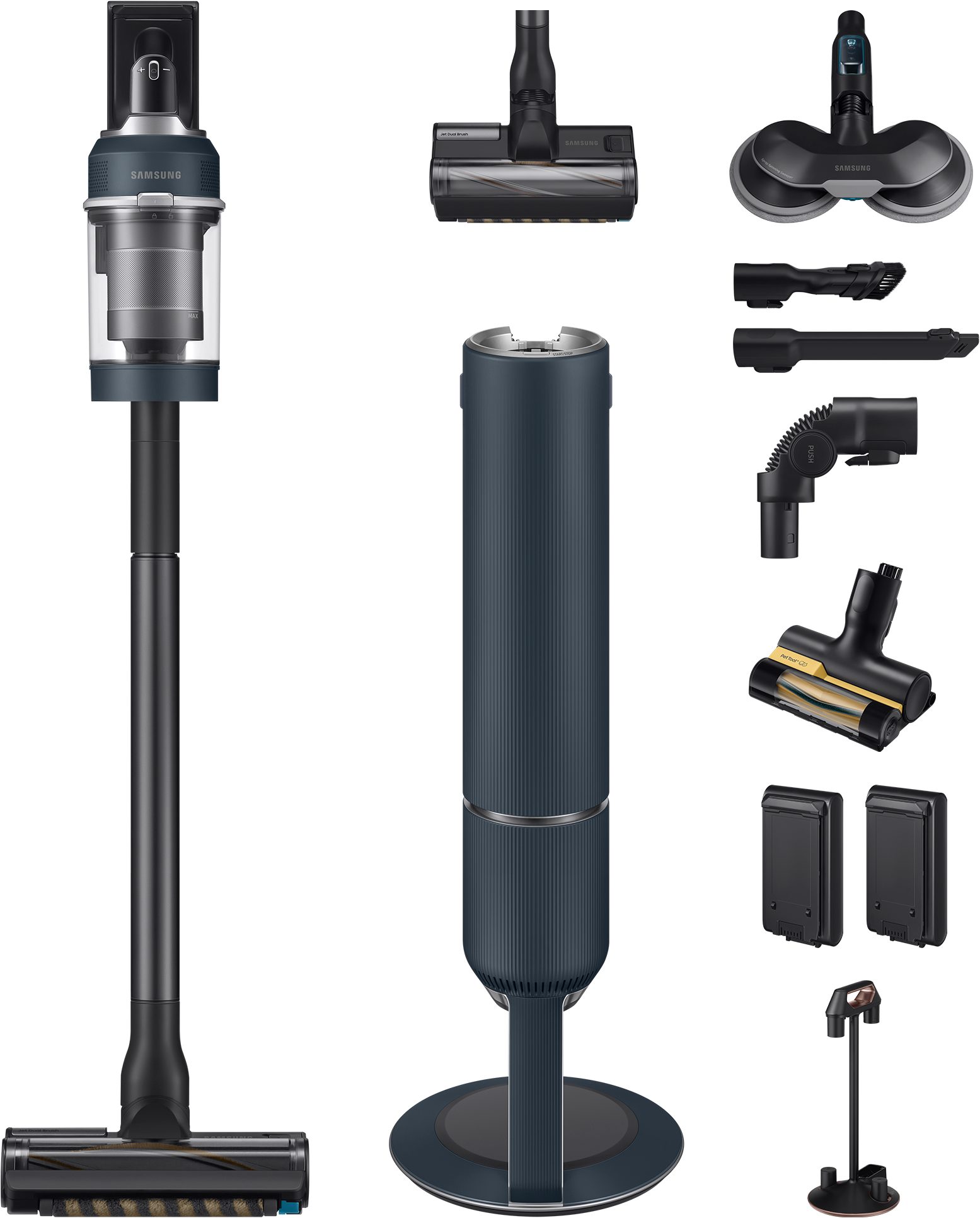 Akku-Handstaubsauger VS20B95B73B/WD, BESPOKE Jet Plus Akku+ Wet & Clean