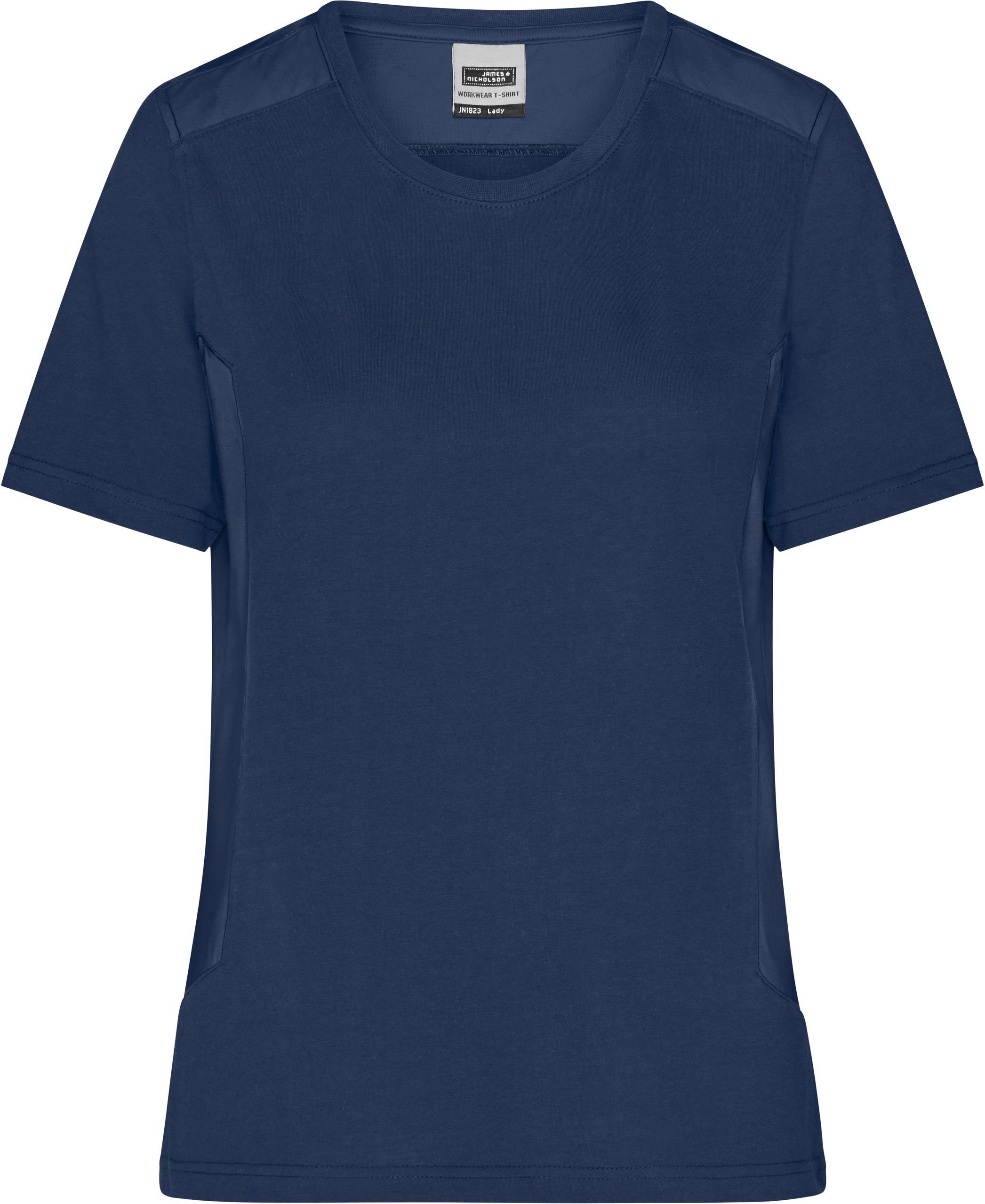 James & Nicholson T-Shirt Workwear T-Shirt navy/navy Damen Strong 
