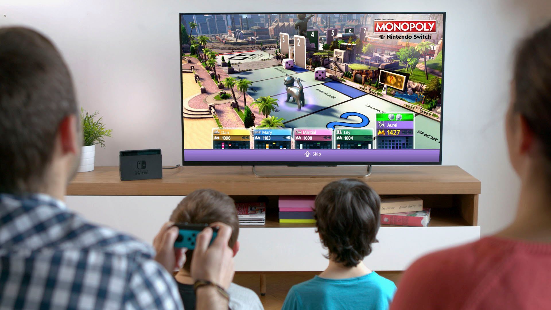 UBISOFT MONOPOLY THE Switch IN Nintendo BOX) (CODE