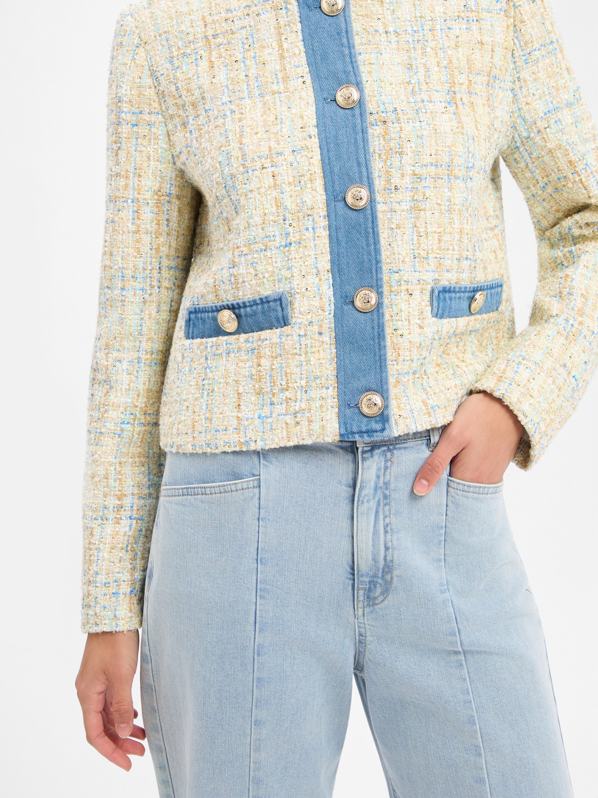 Liu Jo Kurzblazer Giacca Kate Denim