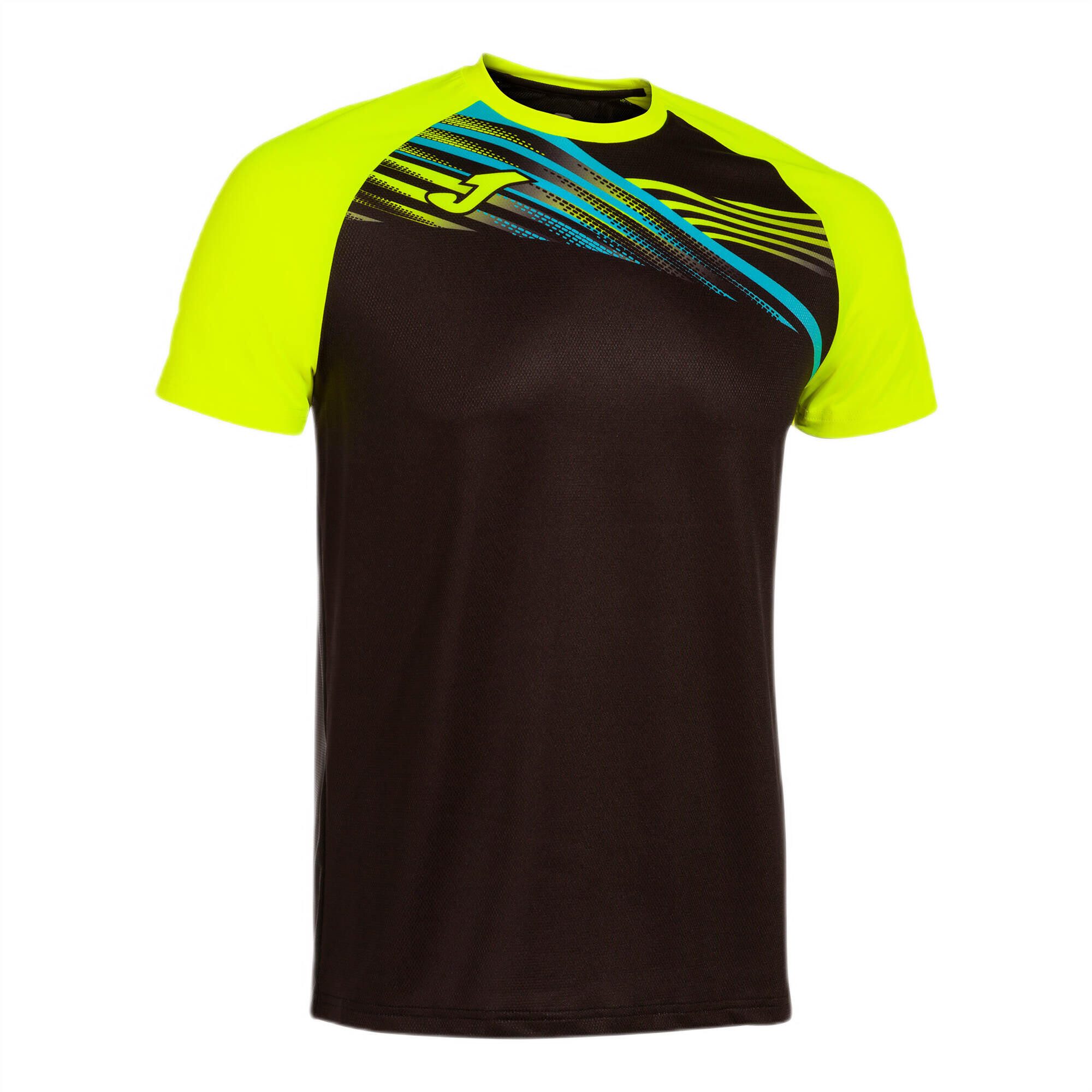 Laufshirt Lauf-Shirt Elite X (optimale Bewegungsfreiheit, leicht) schwarz/gelb