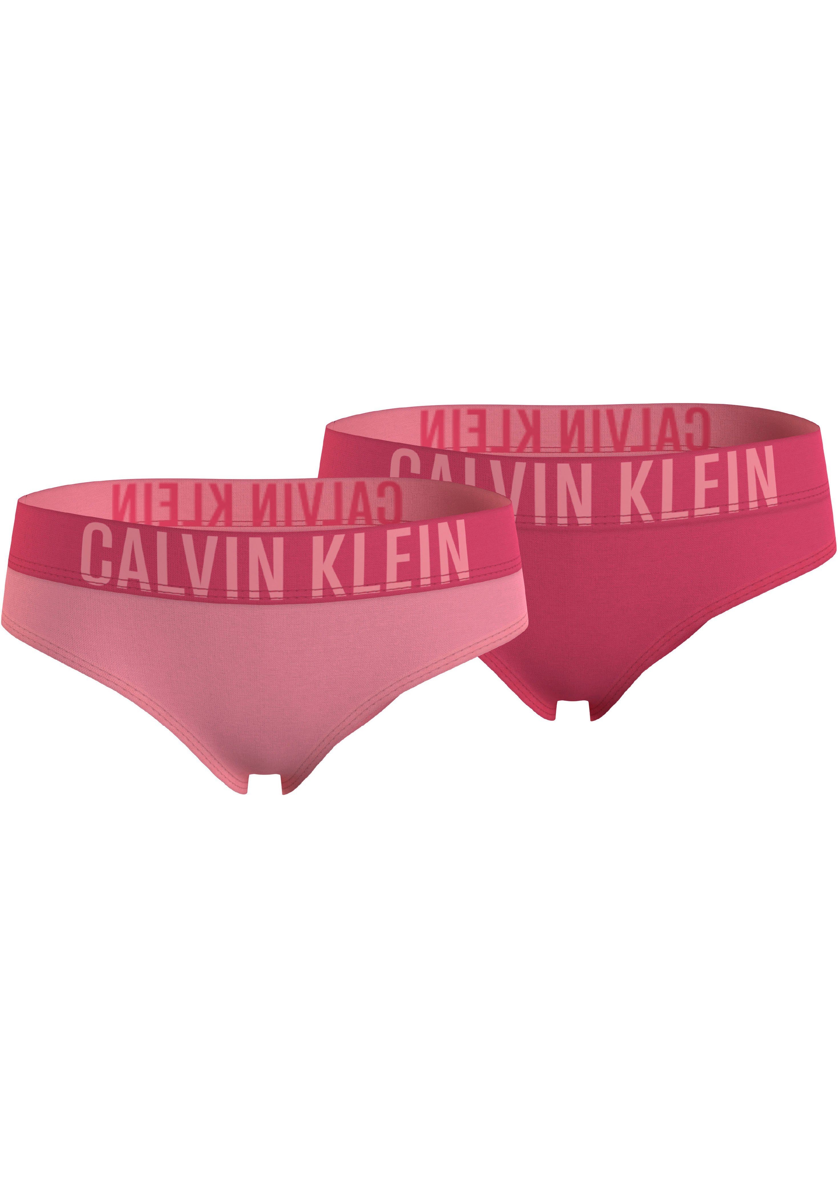 2er) Baumwollmischung Stretchanteil Weicher Underwear 2PK (Packung, Jahren, mit Klein 2-St., Bikinislip Kinder bis aus Jersey 16 BIKINI Calvin