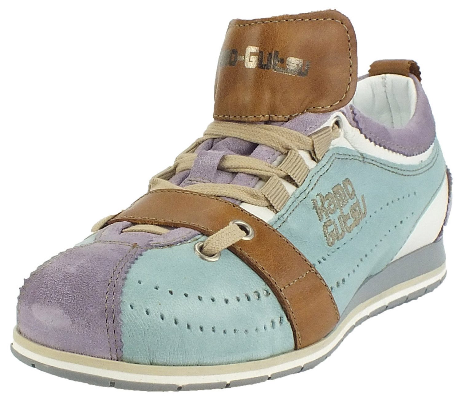 Kamo-Gutsu Damen Leder Sneaker Sneaker Wechselfussbett günstig online kaufen