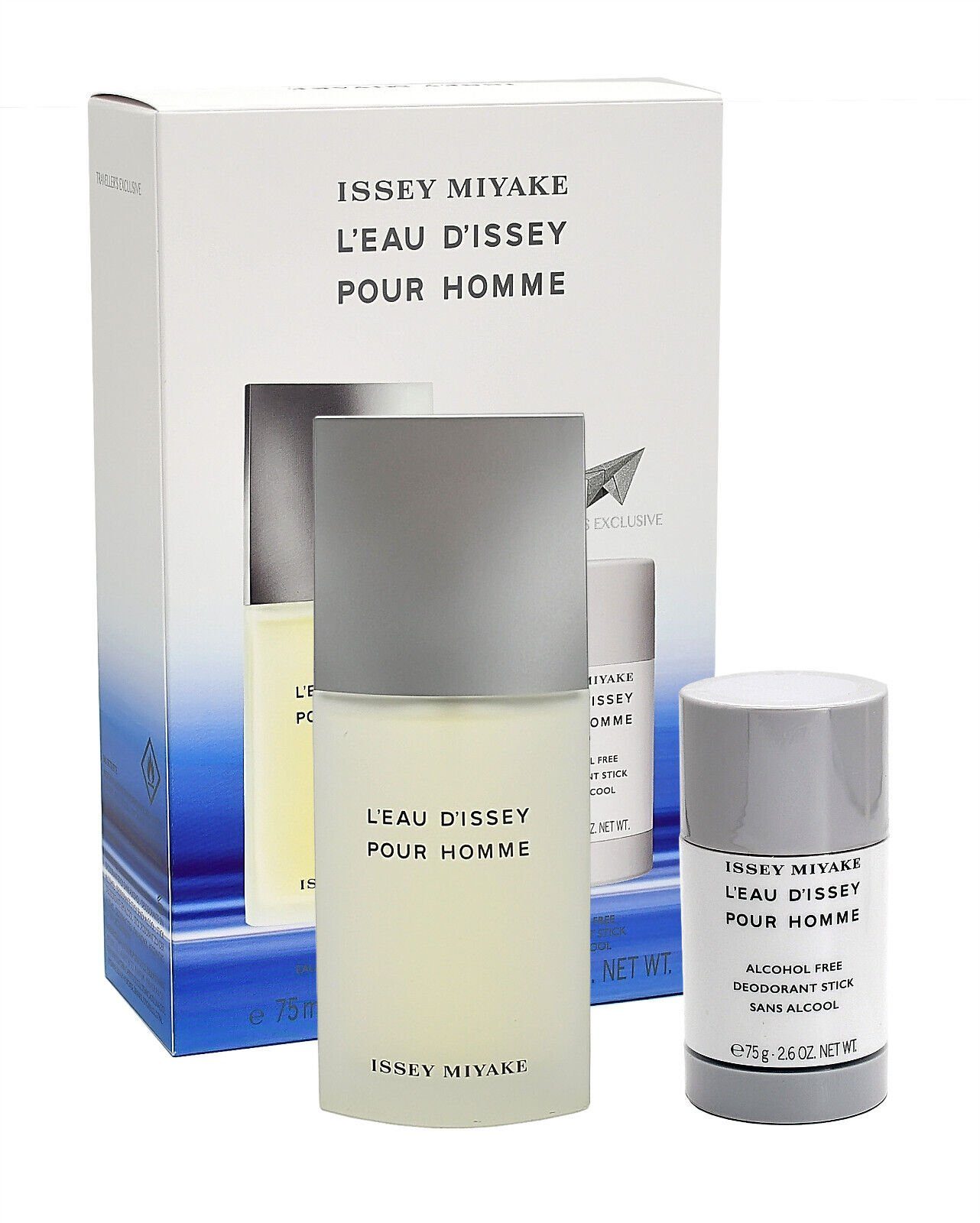 Issey Miyake Duft-Set Issey Miyake Deodorant ml L'Eau + Pour EDT Stick Homme 75 g 75 d'Issey