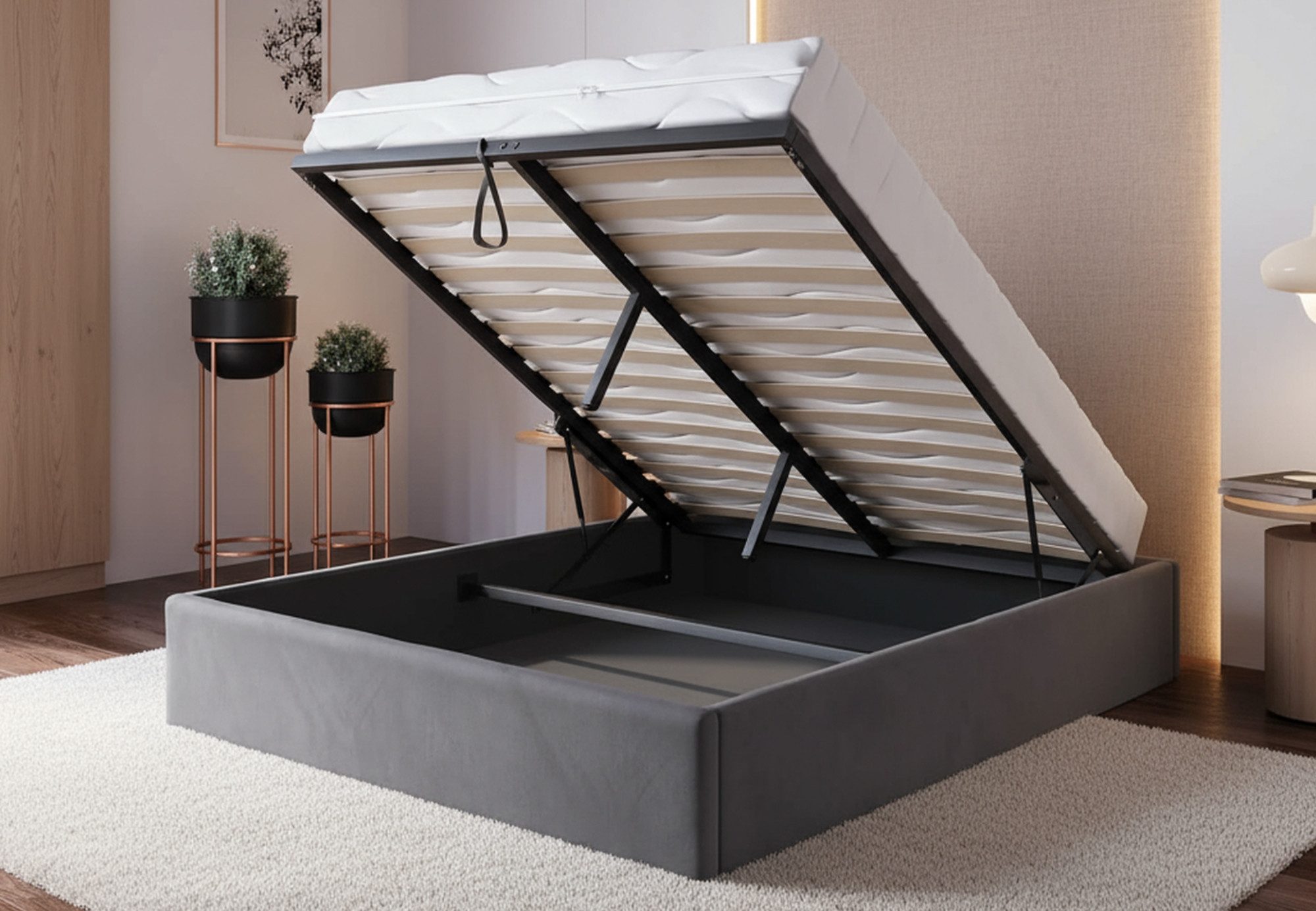 Home Collective Polsterbett Bett Doppelbett Bettgestell günstig online kaufen