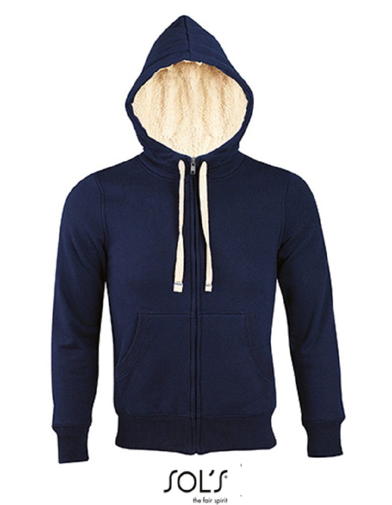 SOLS Kapuzensweatjacke Hochwertige Unisex Sweat Jacke / ZIP-Hoody mit Reißverschluss Sherpa-gefüttert, XXS bis XXL