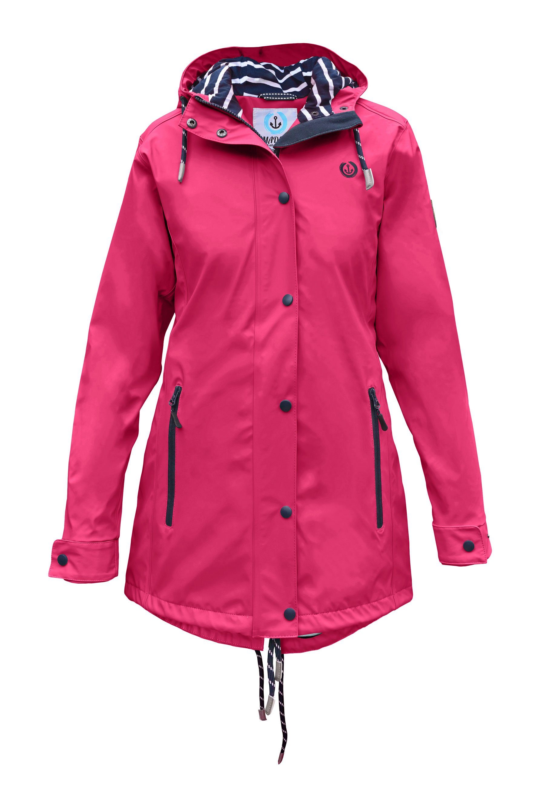 MADSea Regenjacke Friesennerz Innenfutter gestreift wasserdicht günstig online kaufen