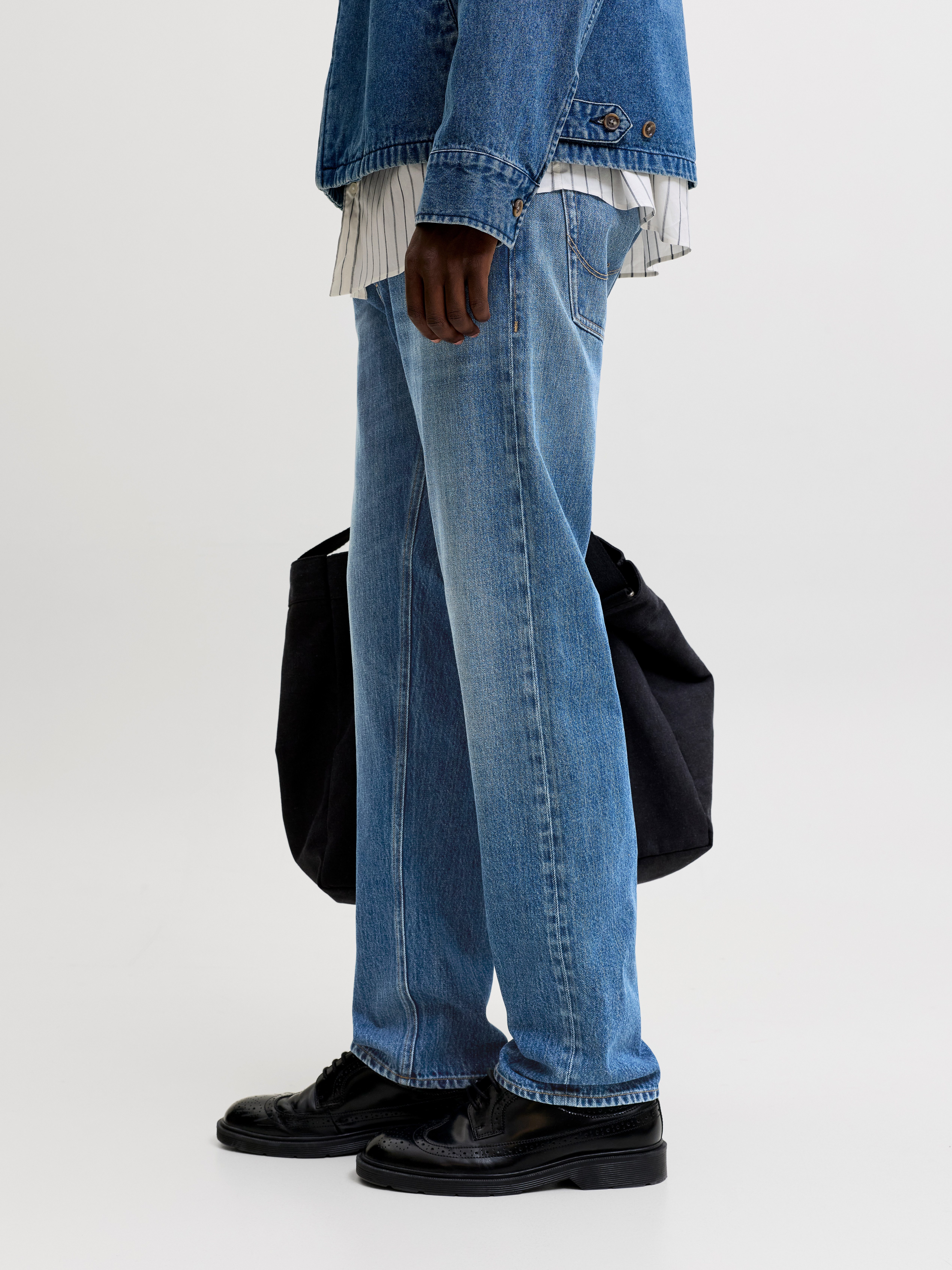 Jack & Jones Loose-fit-Jeans JJICHRIS JJORIGINAL SBD 921 SN Baumwolle, loose fit