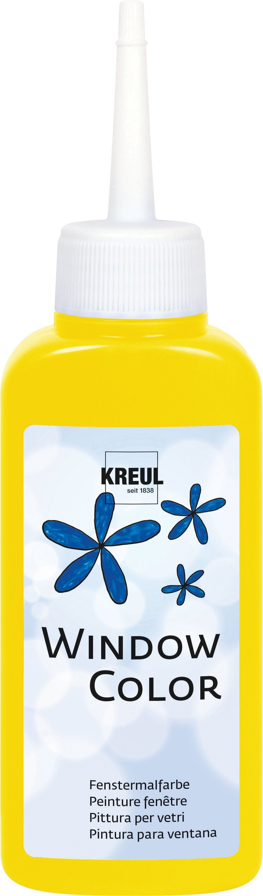 Fenstersticker, Kreul, 80 ml Sonnengelb