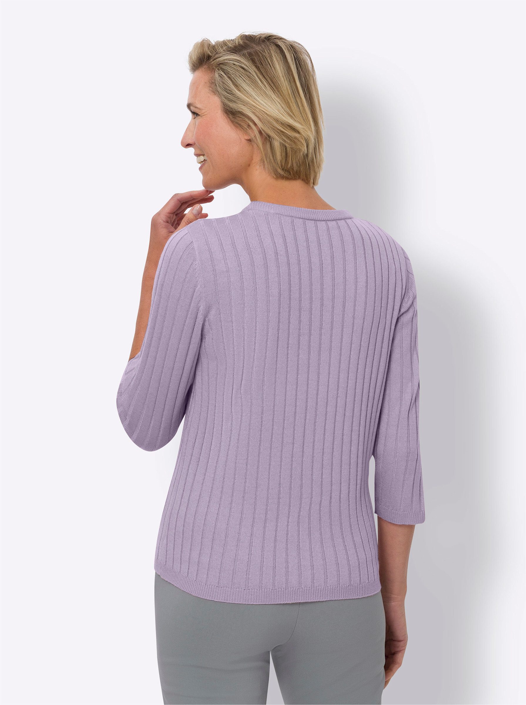 Sieh an! Strickpullover 3/4 Arm-Pullover . günstig online kaufen