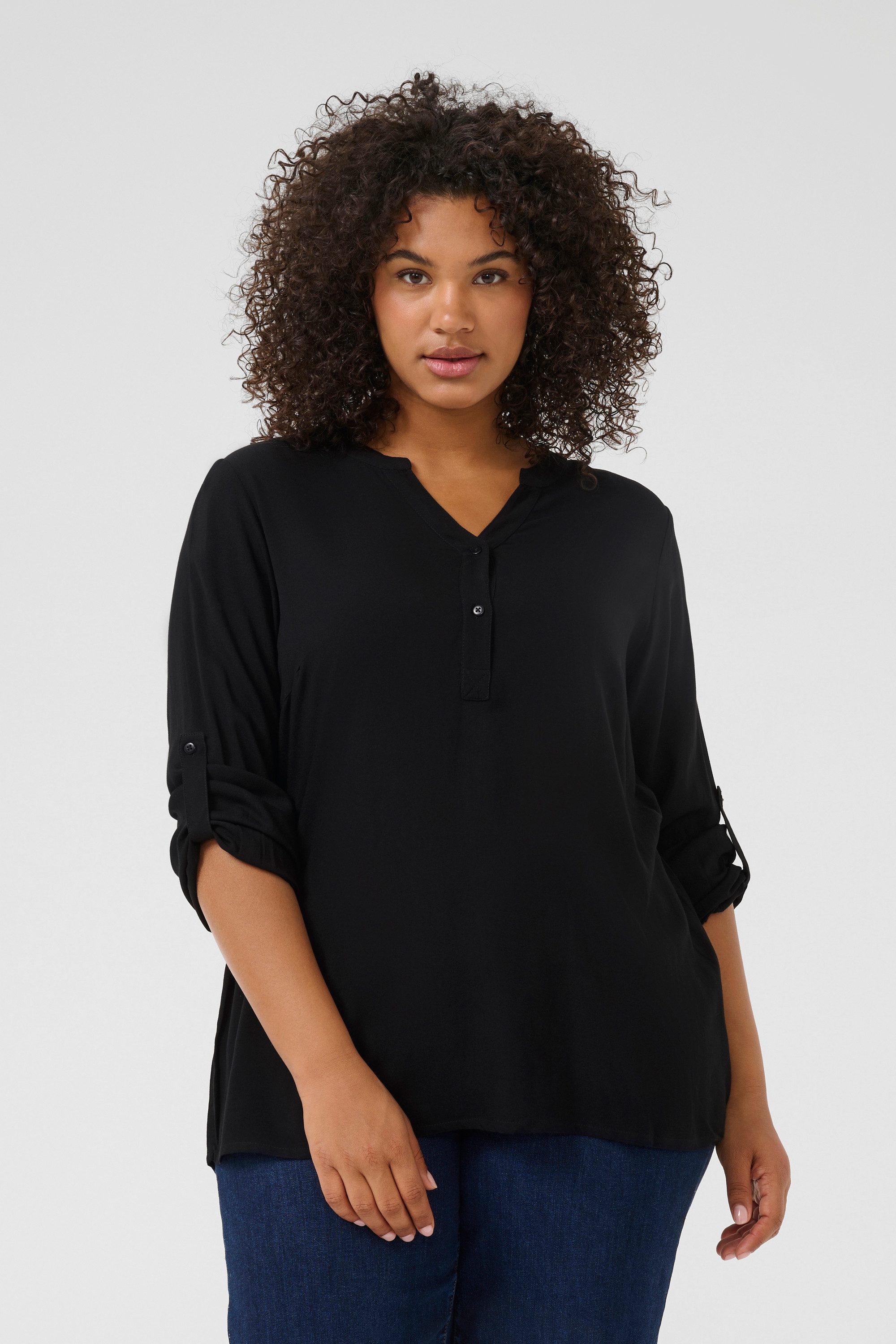 Langarmbluse Bluse langarm KCsida