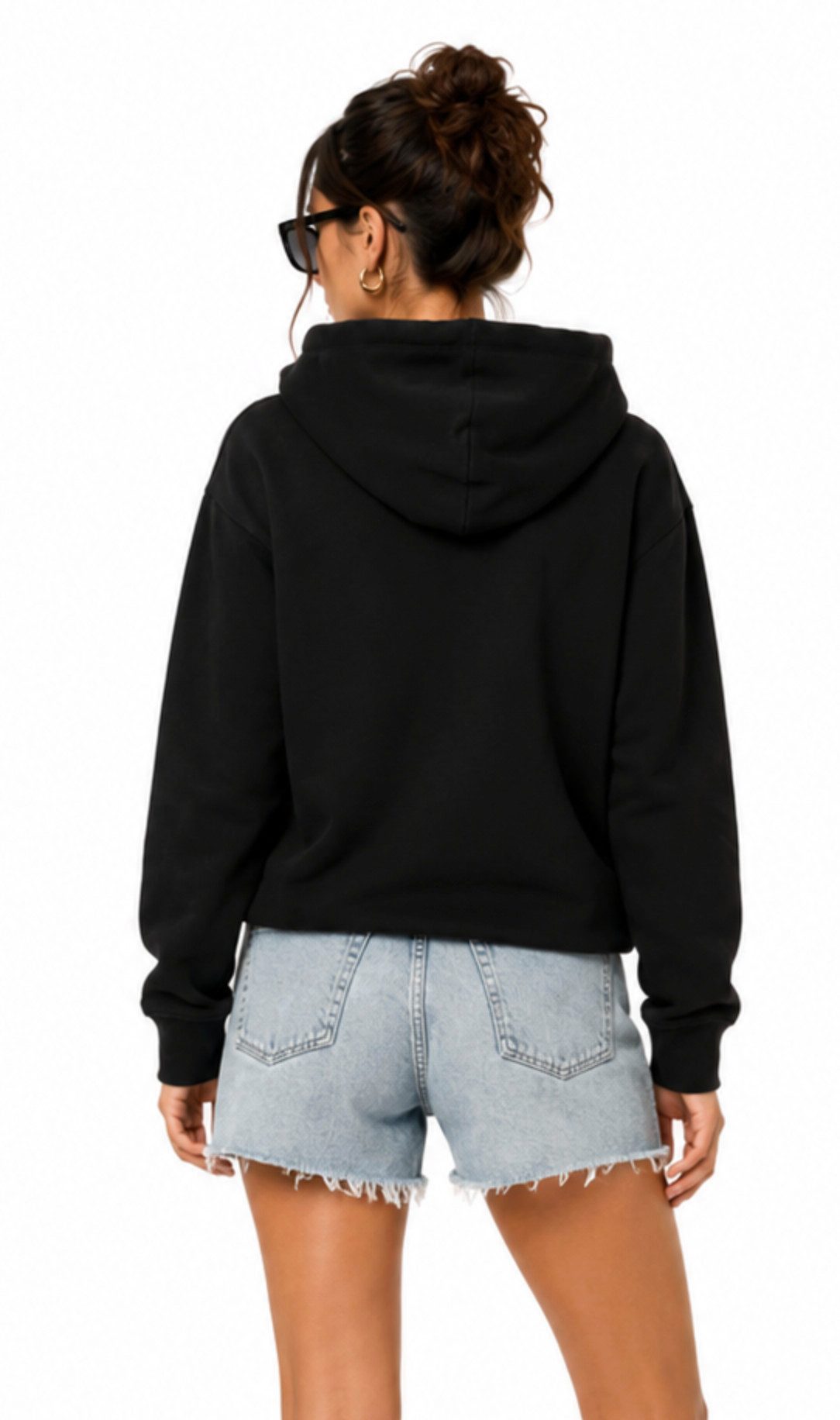 Moschino Hoodie Couture! Milano Kapuzen Sweatshirt Logo Print Pullover Sweater Kapuze mit Kordelzug und Kängurutasche