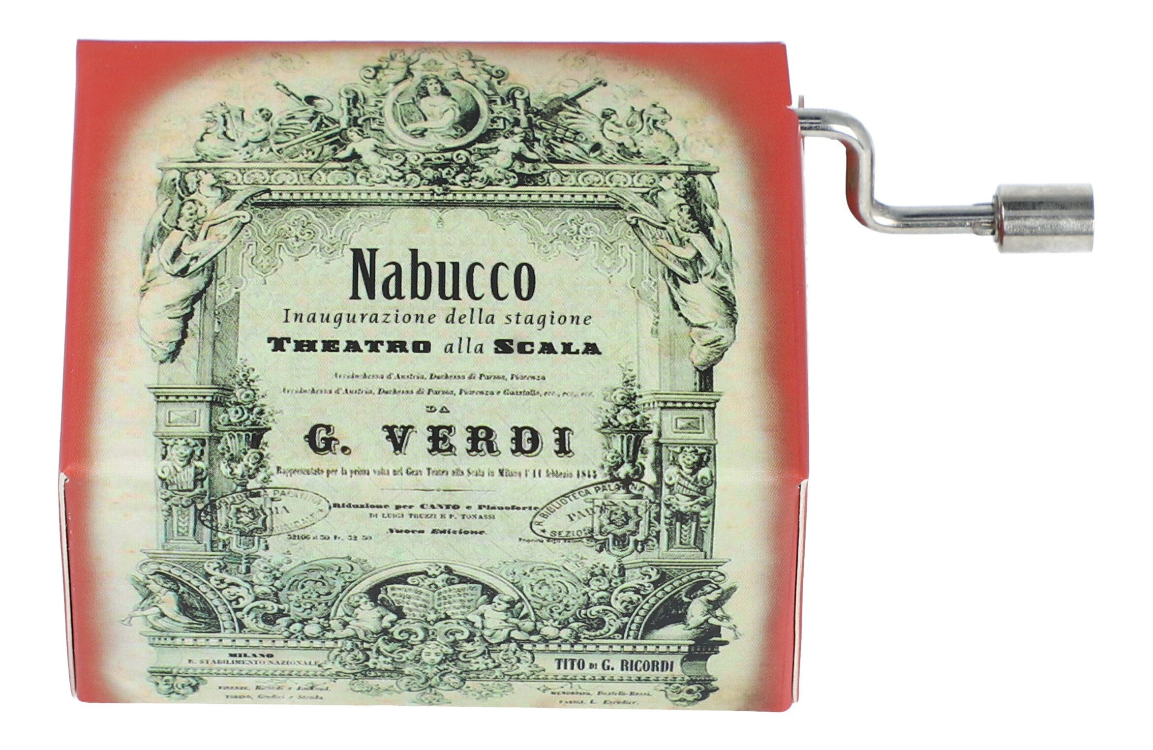 Fridolin Spieluhr Spieluhr Nabucco \"Gefangenenchor\", Oper, Gefangenenchor