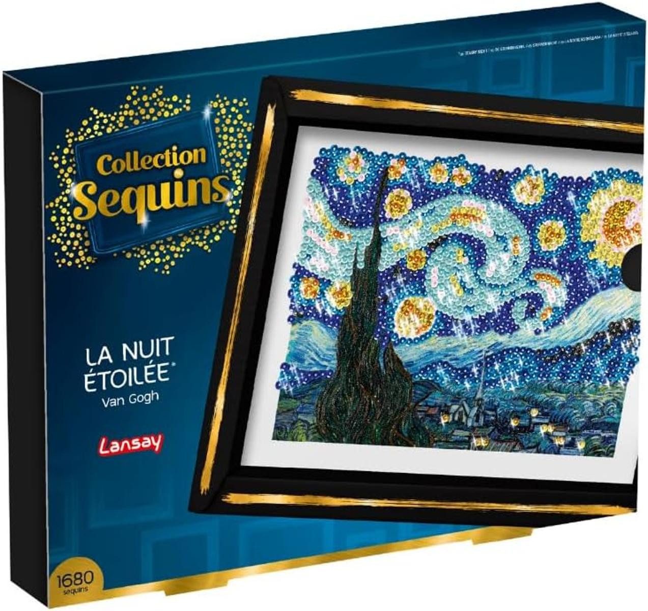 Lansay Kreativset Lansay COLLECTION SEQUINS Die Sternennacht Van Gogh Kreativ 14+
