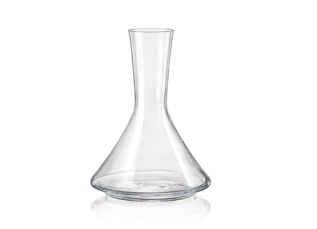 Crystalex Gläser-Set Xtra Kristallglas zwei Wassergläser + eine Karaffe, 3er Set, 3-tlg., Kristallglas, Kristallglas