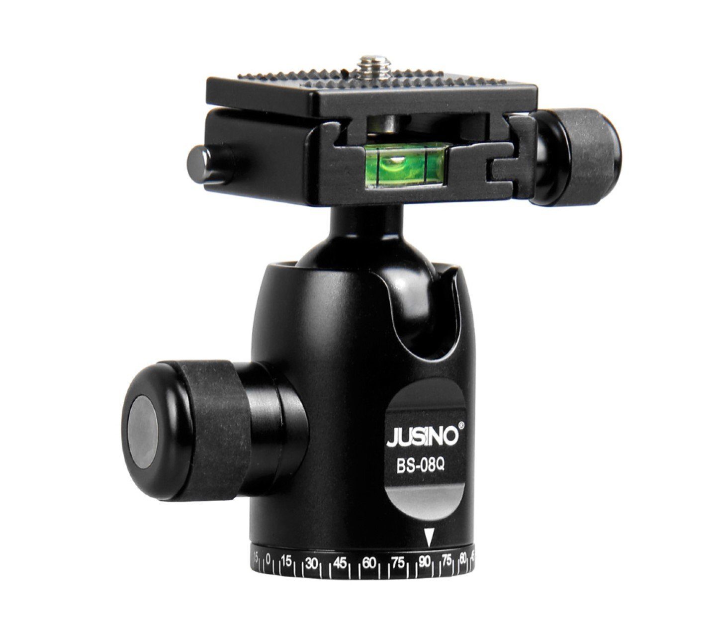JUSINO Kugelkopf JUSINO BS-08Q Aluminium Kugelkopf Stativkopf schwarz