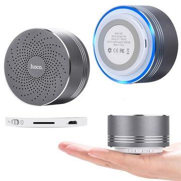 HOCO BS30 Bluetooth V 2.1 1 Portable-Lautsprecher (3 W, Akku Lautsprecher tragbar MicroSD Slot Premium Sound Robust)