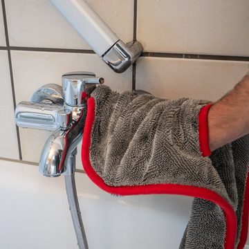 fens Bath & Shower, cleveres Trockentuch für Bad und Dusche Mikrofasertuch (waschbar bei 40°, trocknergeeignet)