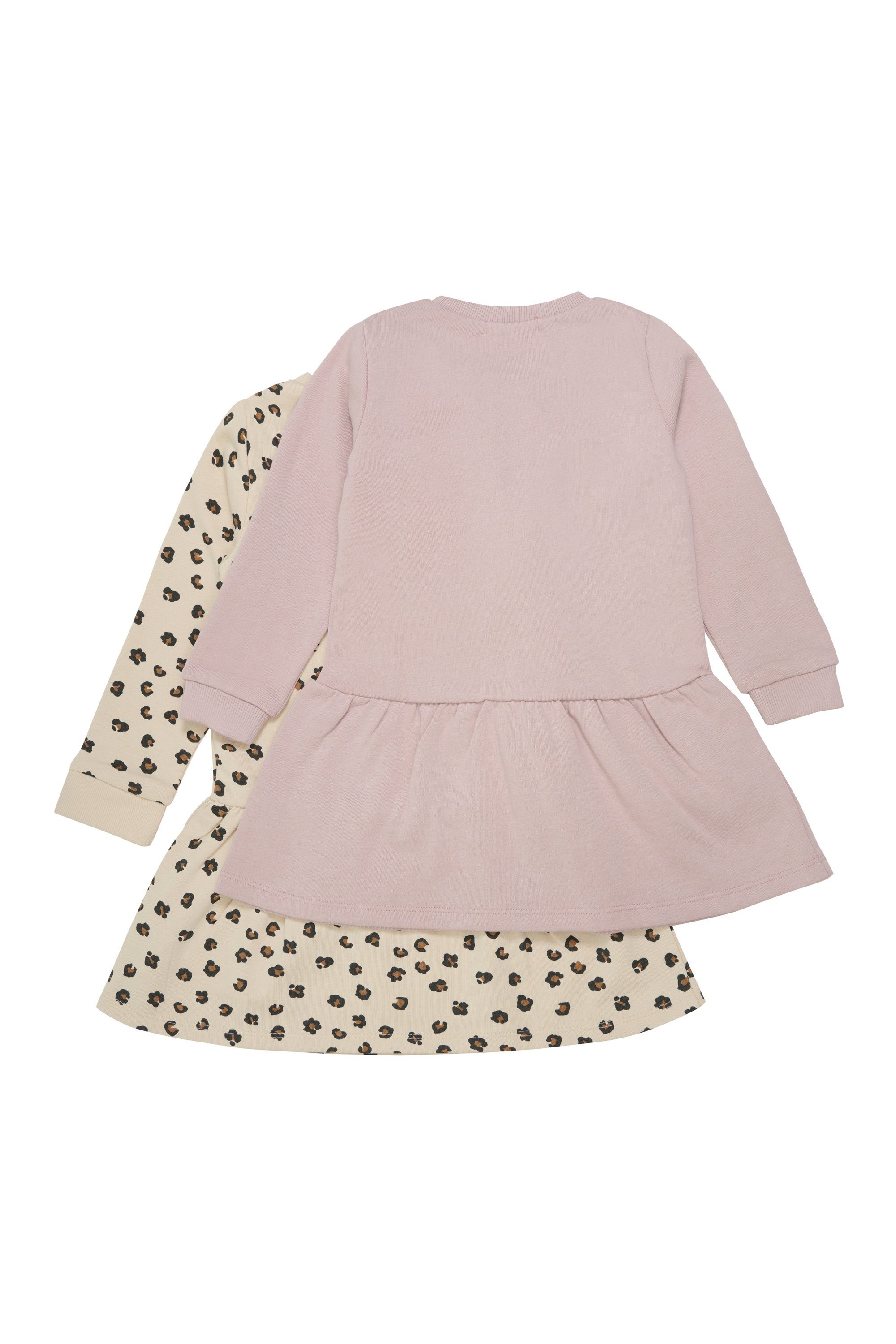 Minymo Jerseykleid MISweat (2er Pack) Modisches Kleid
