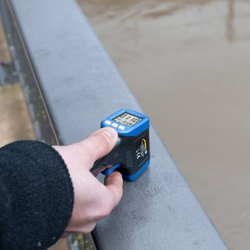 PCE Instruments Schichtdickenmessgerät Schichtdickenmessgerät Dickenmessgerät schnelle Messung, komfortable Einhandbedienung