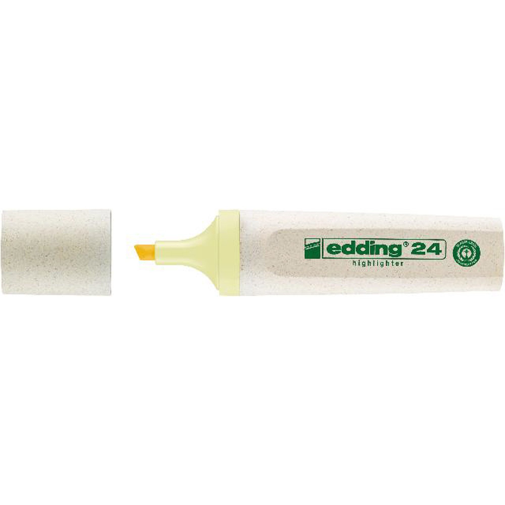 edding Marker Textmarker Highlighter 24 EcoLine 4-24135 2-5mm pastellgelb