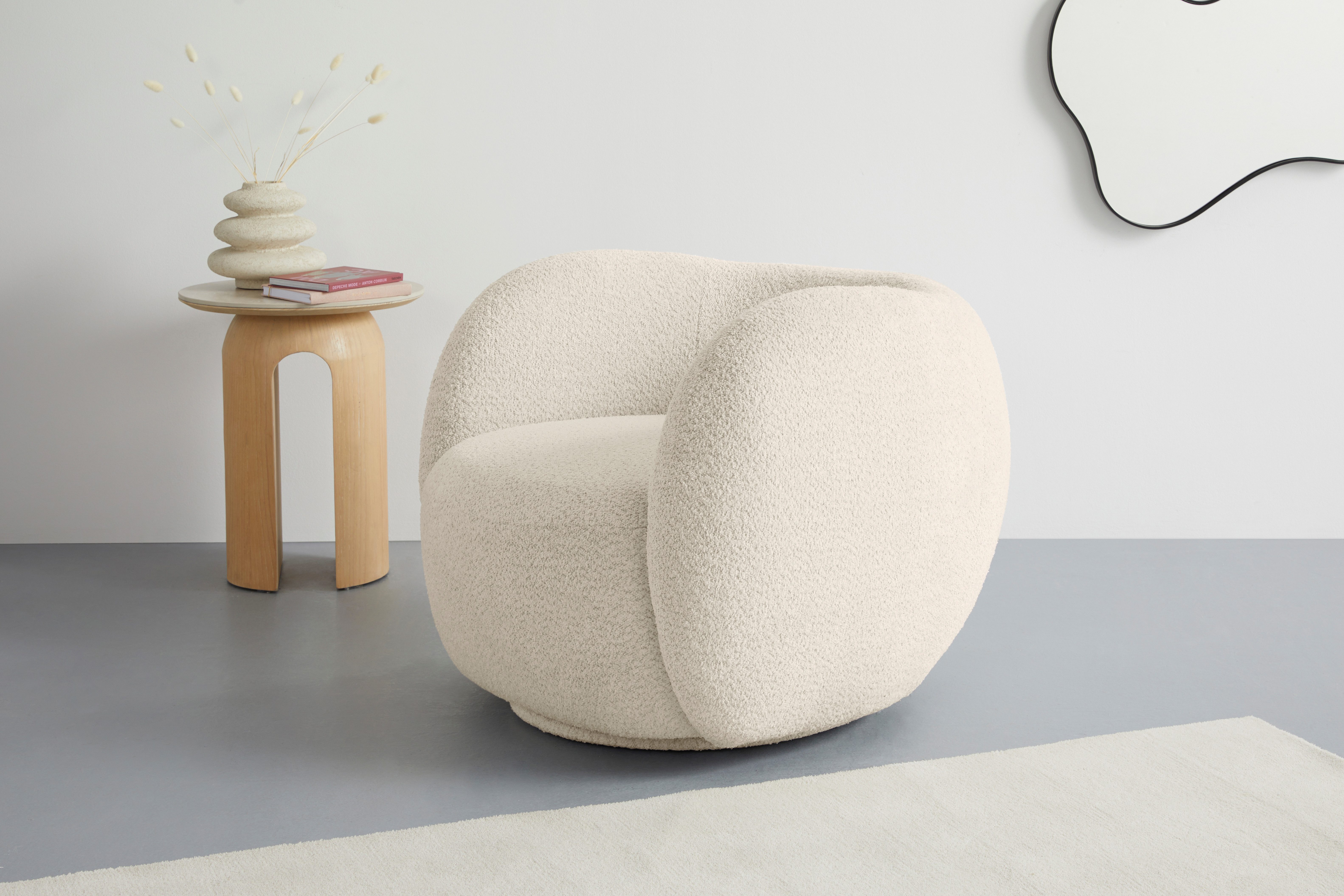 homsy by Ana Johnson Sessel Pebbla, exklusiver, formschöner Designsessel, D günstig online kaufen