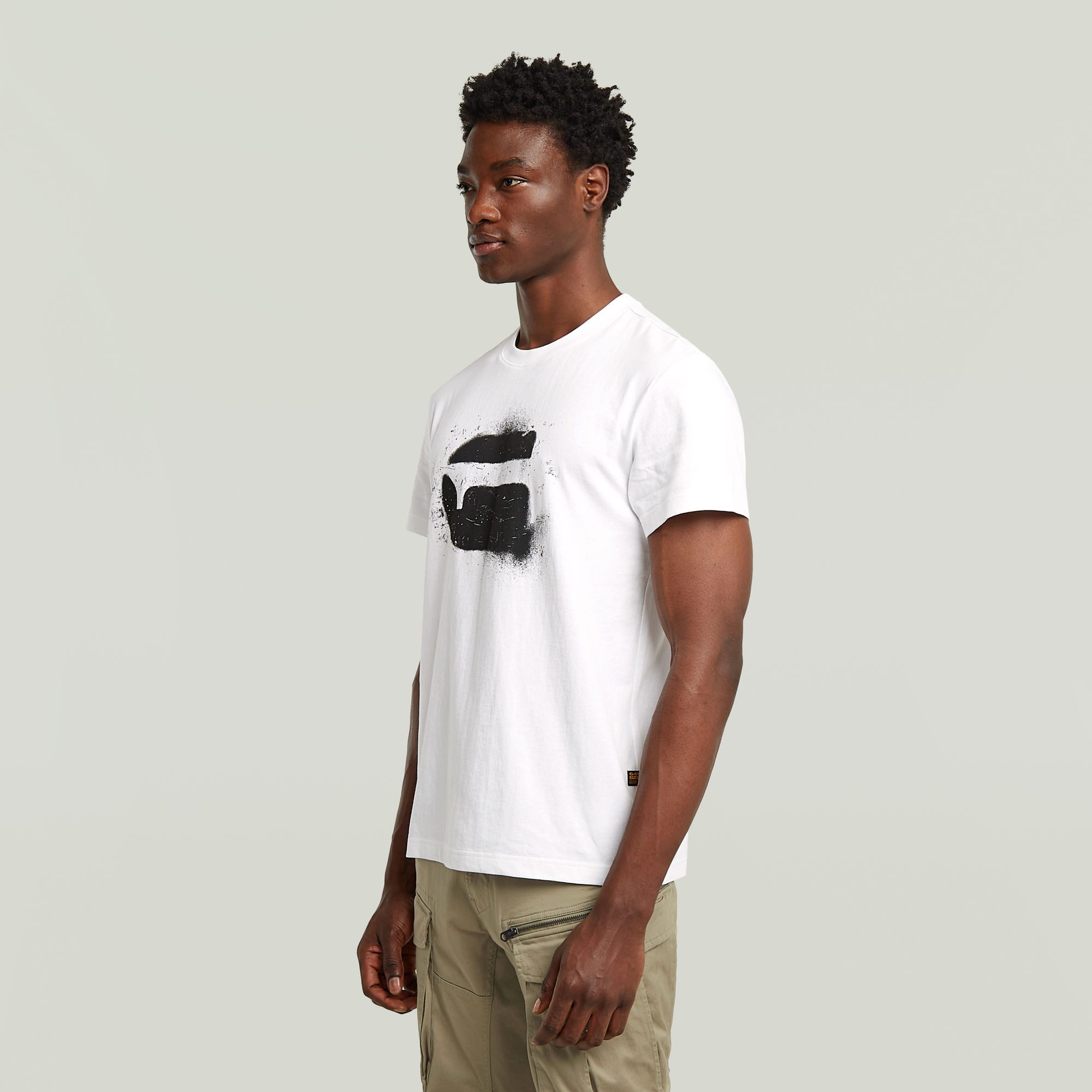 G-STAR T-Shirt Spray G Logo mit günstig online kaufen