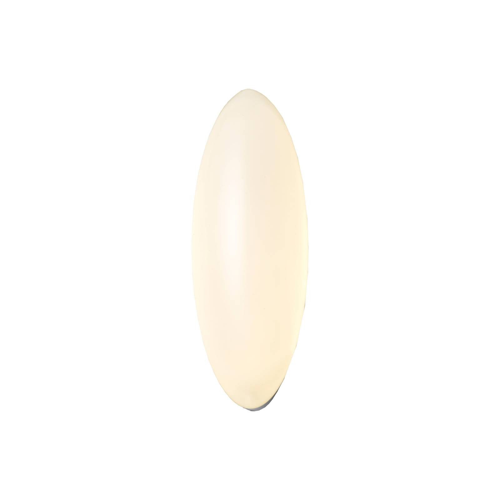 Lucande Wandleuchte Leihlo, LED, Kunststoff Weiß warmweiß IP20, LED 8,3 W gesamt, warmweiß