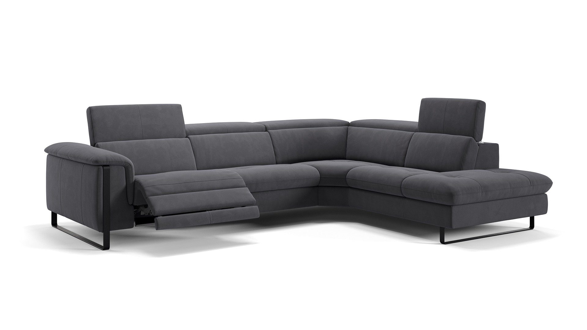 Sofanella Wohnlandschaft Stoff VIENNA, Wohnlandschaft, Ecksofa, Sofalandschaft, XXL Sofa, Stoff Sofas