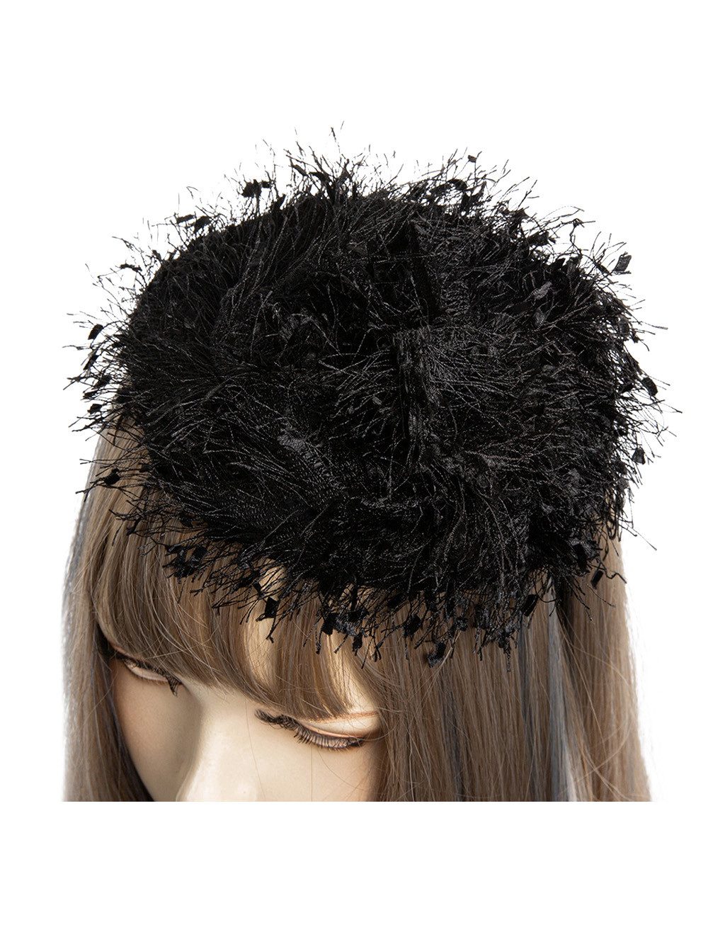 axy Haarreif Fascinator Haarreif Hut mit Scheife Headband Braut Kopfschmuck, Fascinator Cocktail Headwear