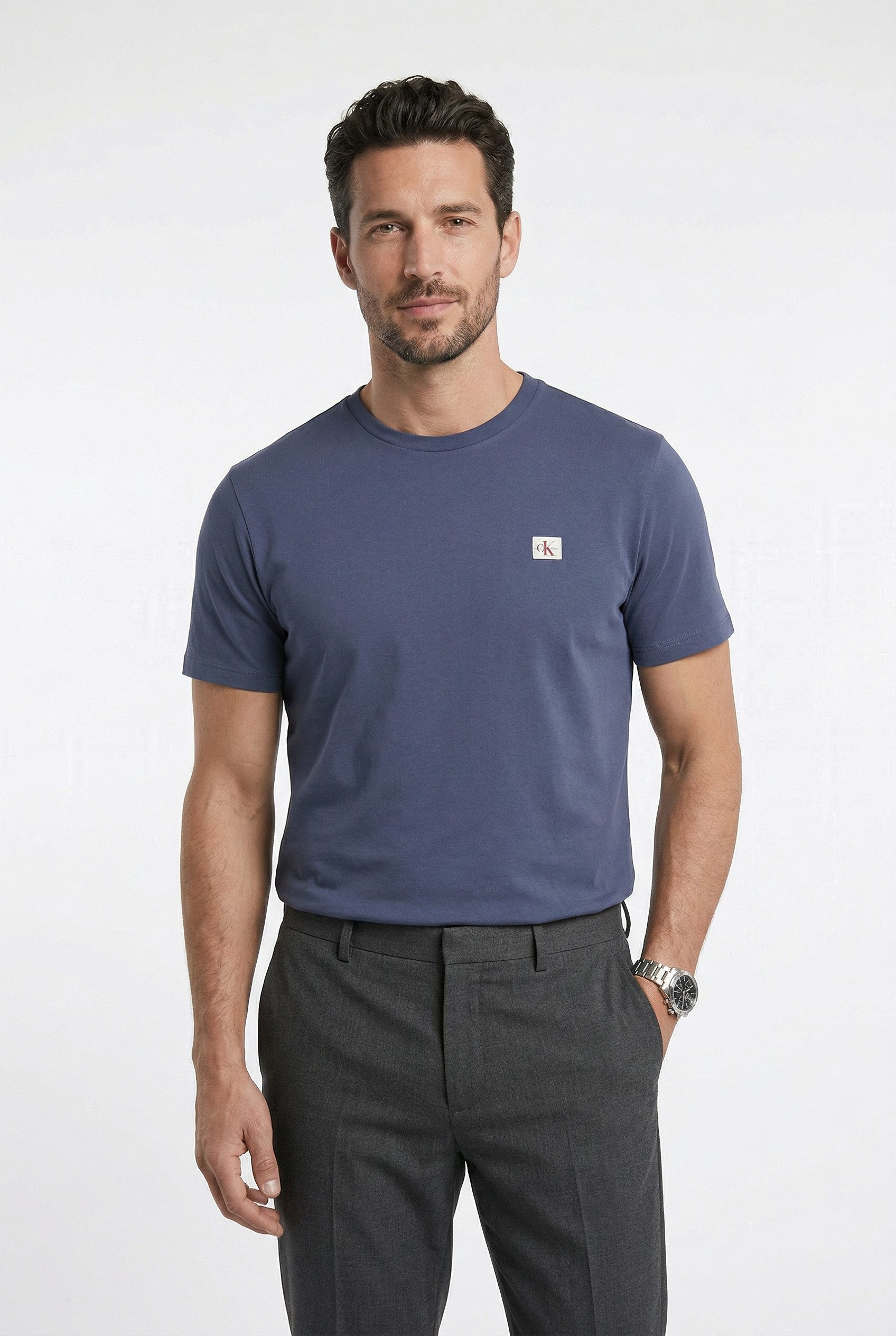 Calvin Klein Jeans T-Shirt Mit Rundhalsausschnitt