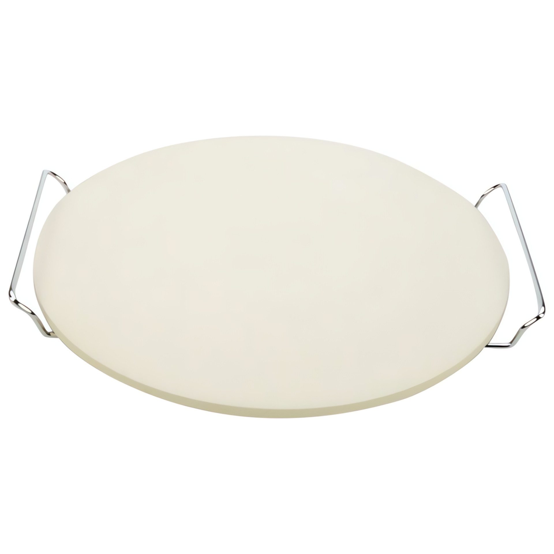 Gusta Pizzastein Pizzastein mit Halter Freiluftküche Ø33cm geeignet auch für BBQ