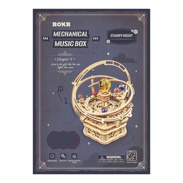 ROKR 3D-Puzzle Starry Night, 84 Puzzleteile