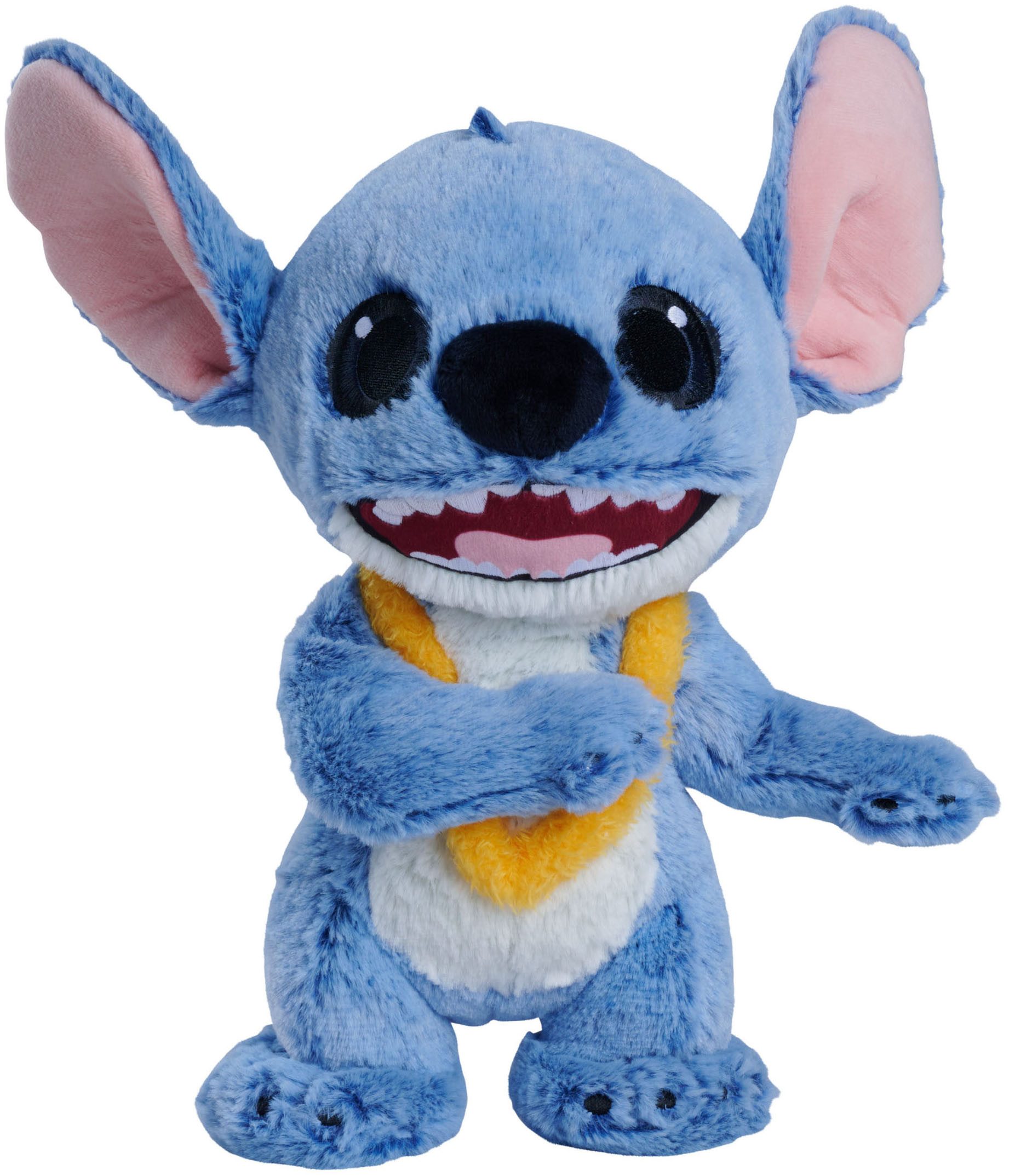 SIMBA Plüschfigur Stitch Live Action m. Lei-Kette, 25 cm