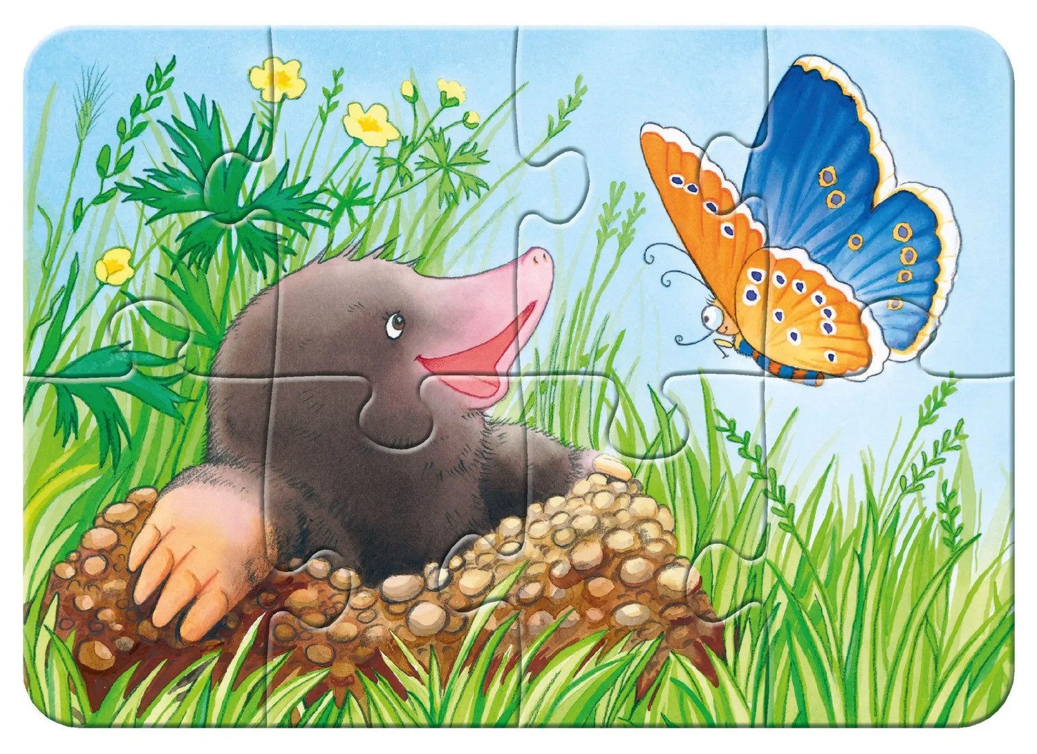 Ravensburger Puzzle Süße Gartenbewohner. My first Puzzles. 4 Motive, Puzzle günstig online kaufen