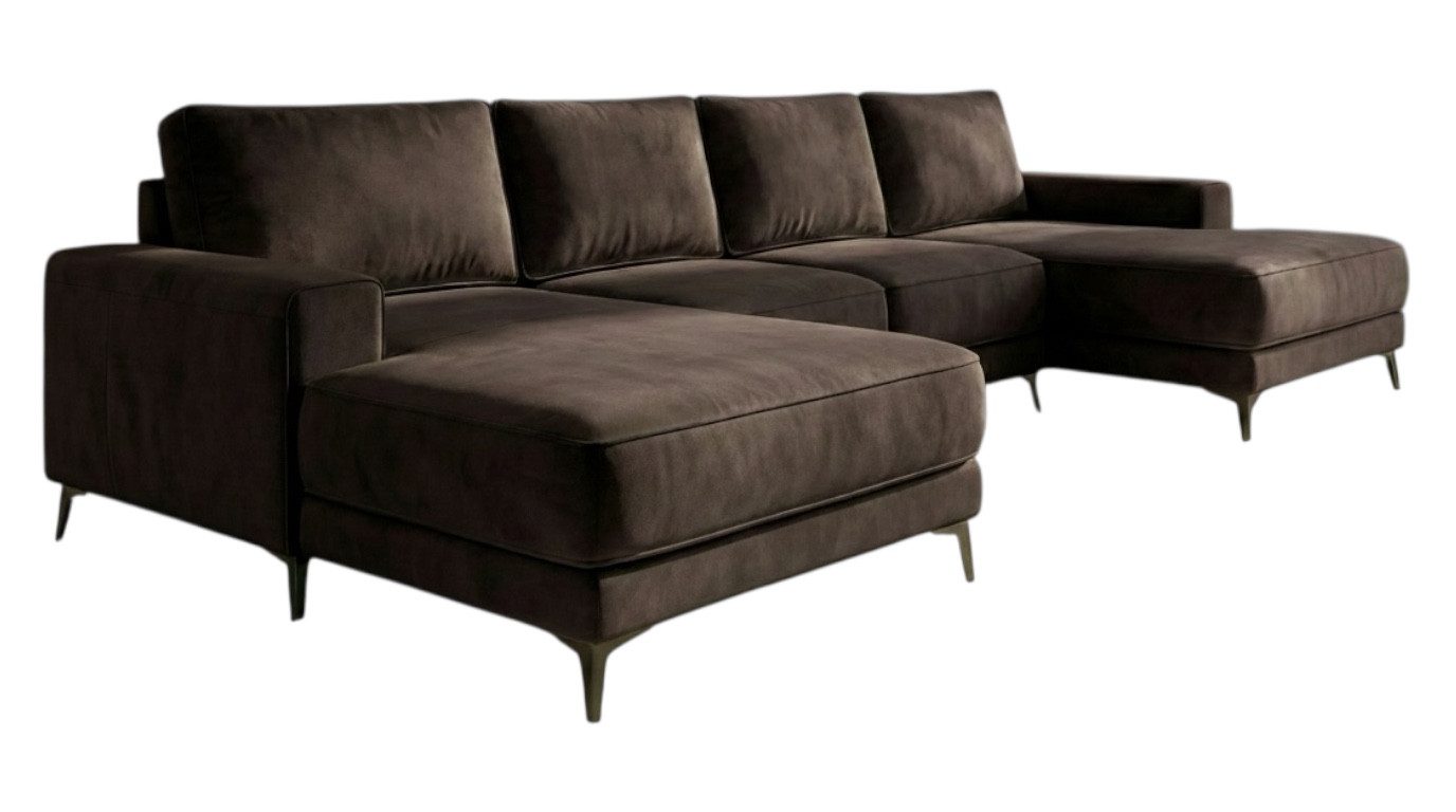 A&J MöbelLand GmbH Ecksofa VALTOR mit Schlaffunktion, Bonellfederkern und Bettkasten, TOP ANGEBOT!