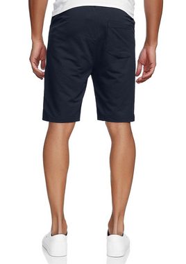 Smith & Solo Sweatshorts Kurze Hose Herren Shorts (1-tlg) Baumwolle, mit Reißverschluss