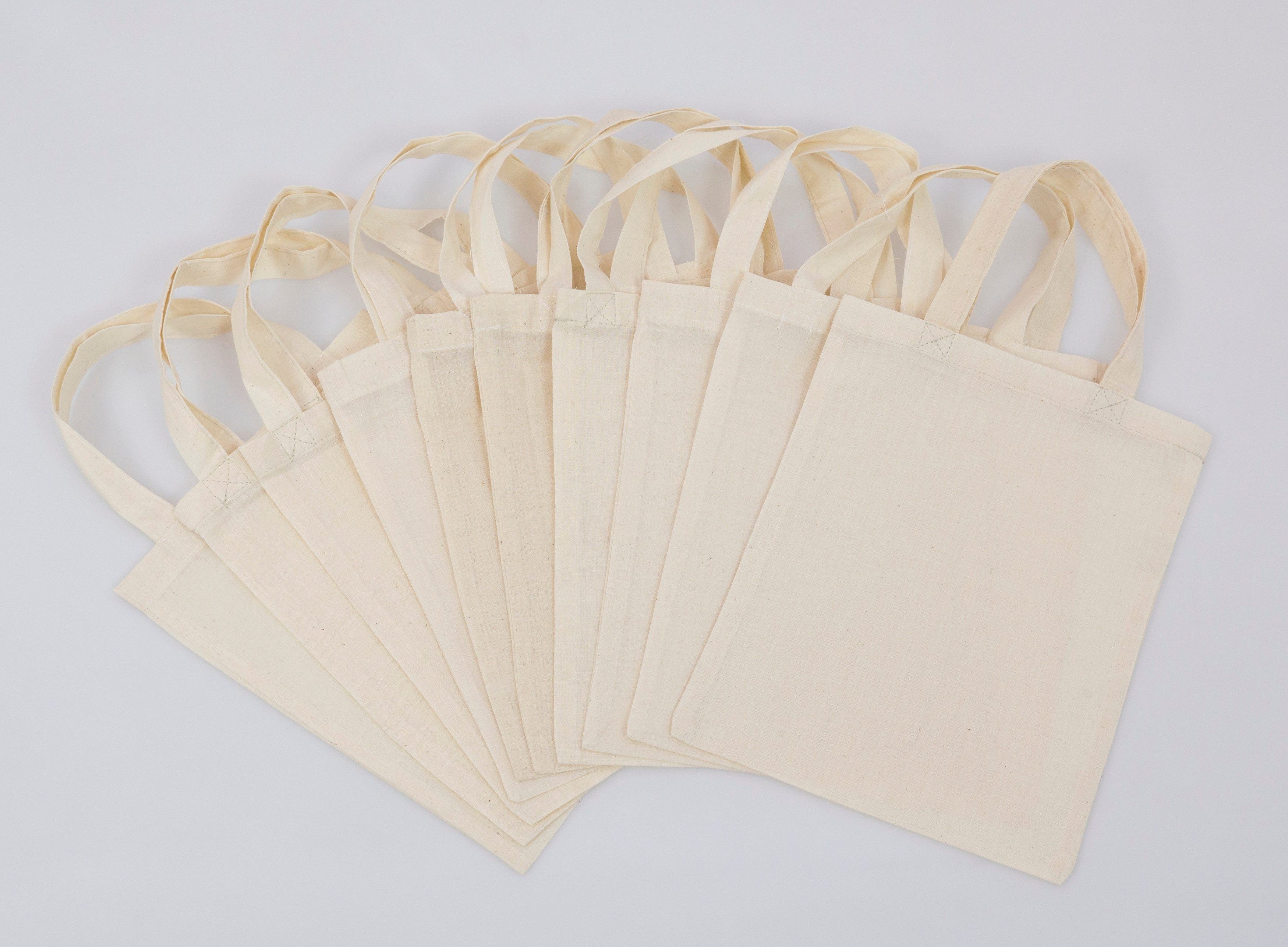 Betzold Beuteltasche Kinder-Baumwolltaschen, 10 Stück