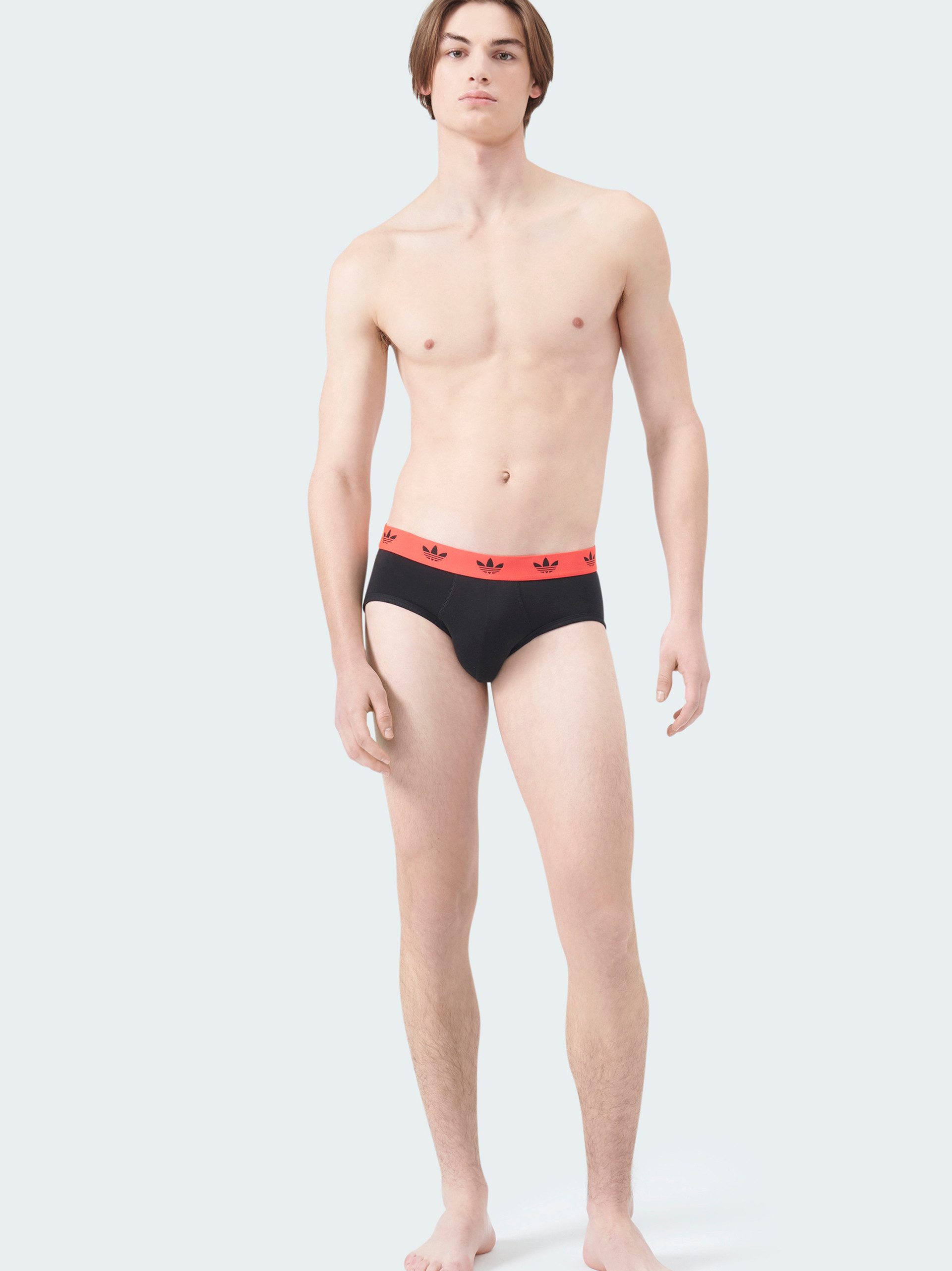 adidas Originals Slip Cozy Stretch Cotton (3-St) Unterhose, Basic Slip, Slip