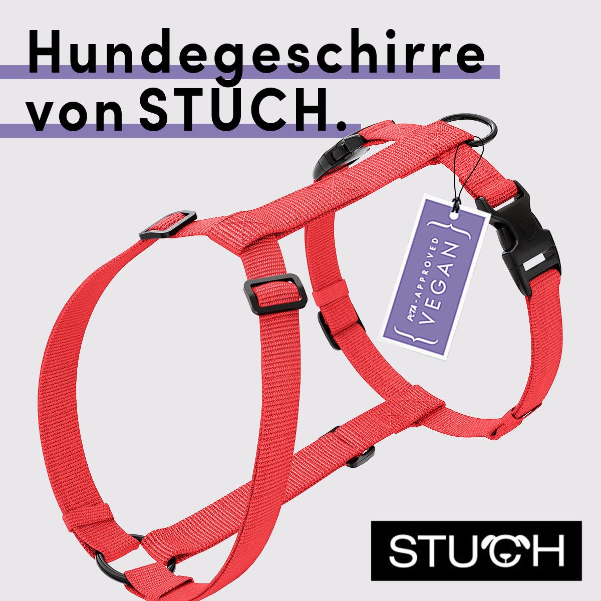 STUCH Hunde-Geschirr STUCH - Hundegeschirr Vegan günstig online kaufen