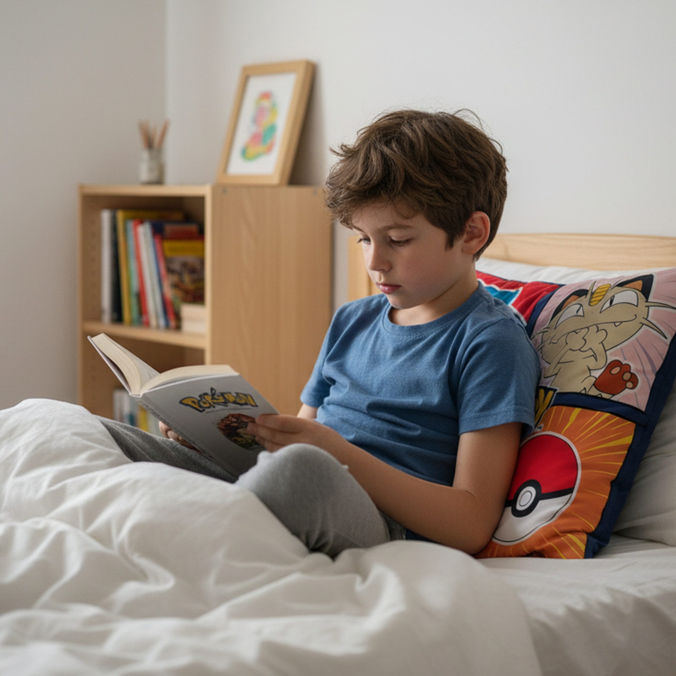 MTOnlinehandel Dekokissen Pokémon 40x40 cm, Pikachu & Freunde, weich, gemütlich und perfekt zum Relaxen