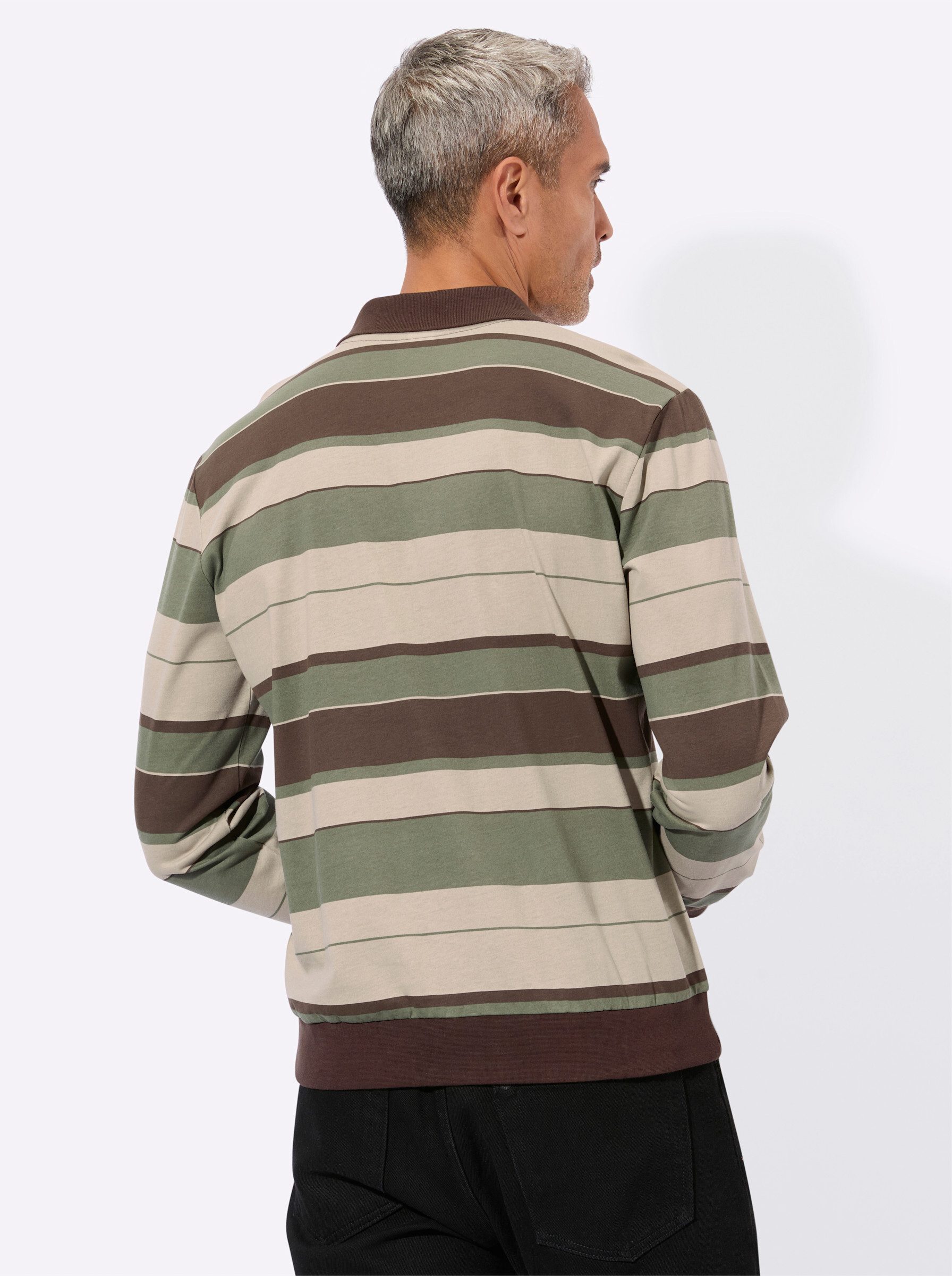 Sieh an! T-Shirt Poloshirt Langarm