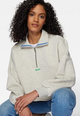 Mavi Langarmshirt ZIP UP SWEATSHIRT Sweatshirt mit Reißverschluss