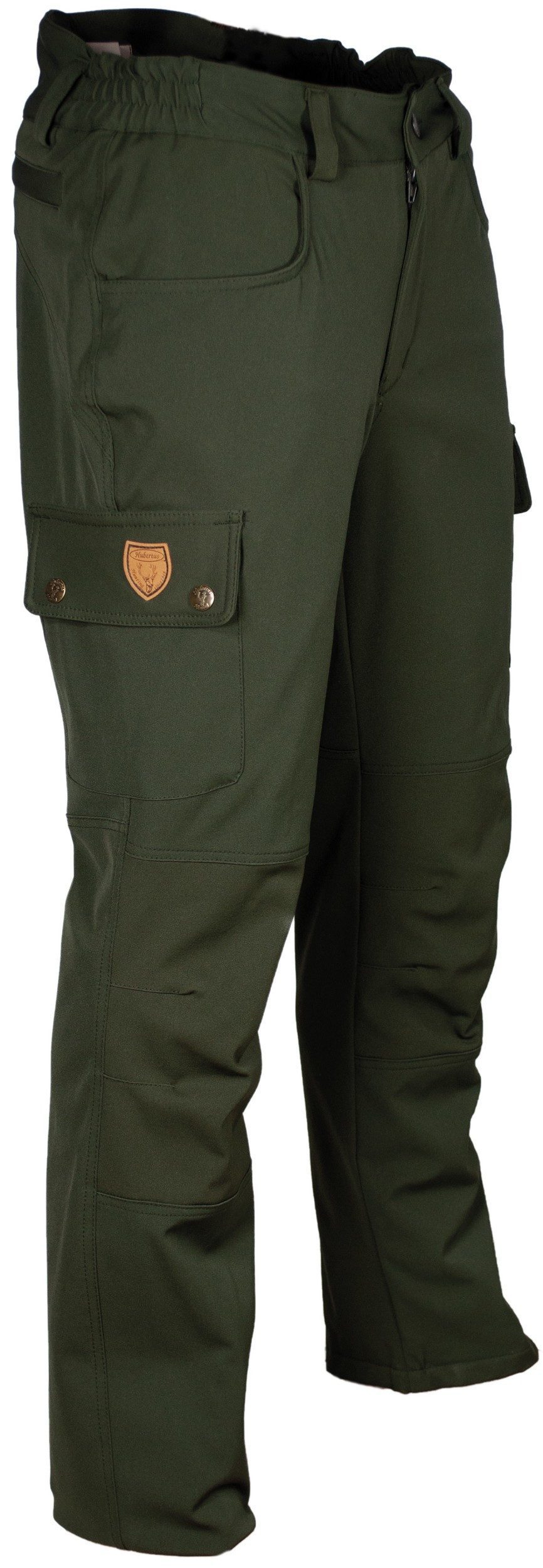 Hubertus® Hunting Outdoorhose robuste Dornenhose Jagdhose oliv/grün Herren Durchgehhose von Oefele