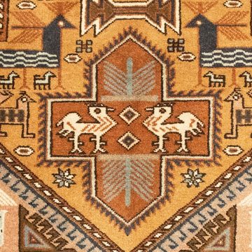 Wollteppich Ardebil Teppich handgeknüpft terrakotta, morgenland, rechteckig, Höhe: 8 mm, handgeknüpft