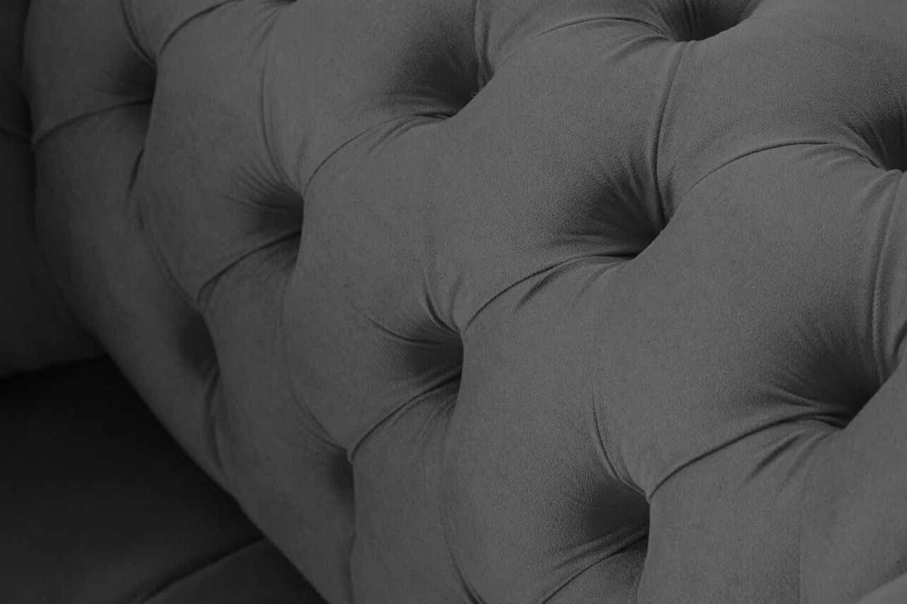 Sessel In Made JVmoebel 1 Sessel Sofa Luxus, Textil Chesterfield Sitzer Polster Design Europe